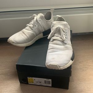 Adidas White Sneakers Size 11.5